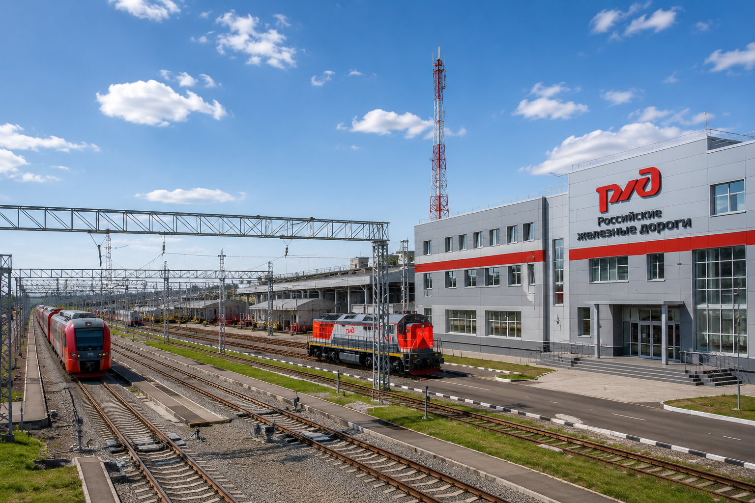 Объекты ОАО РЖД